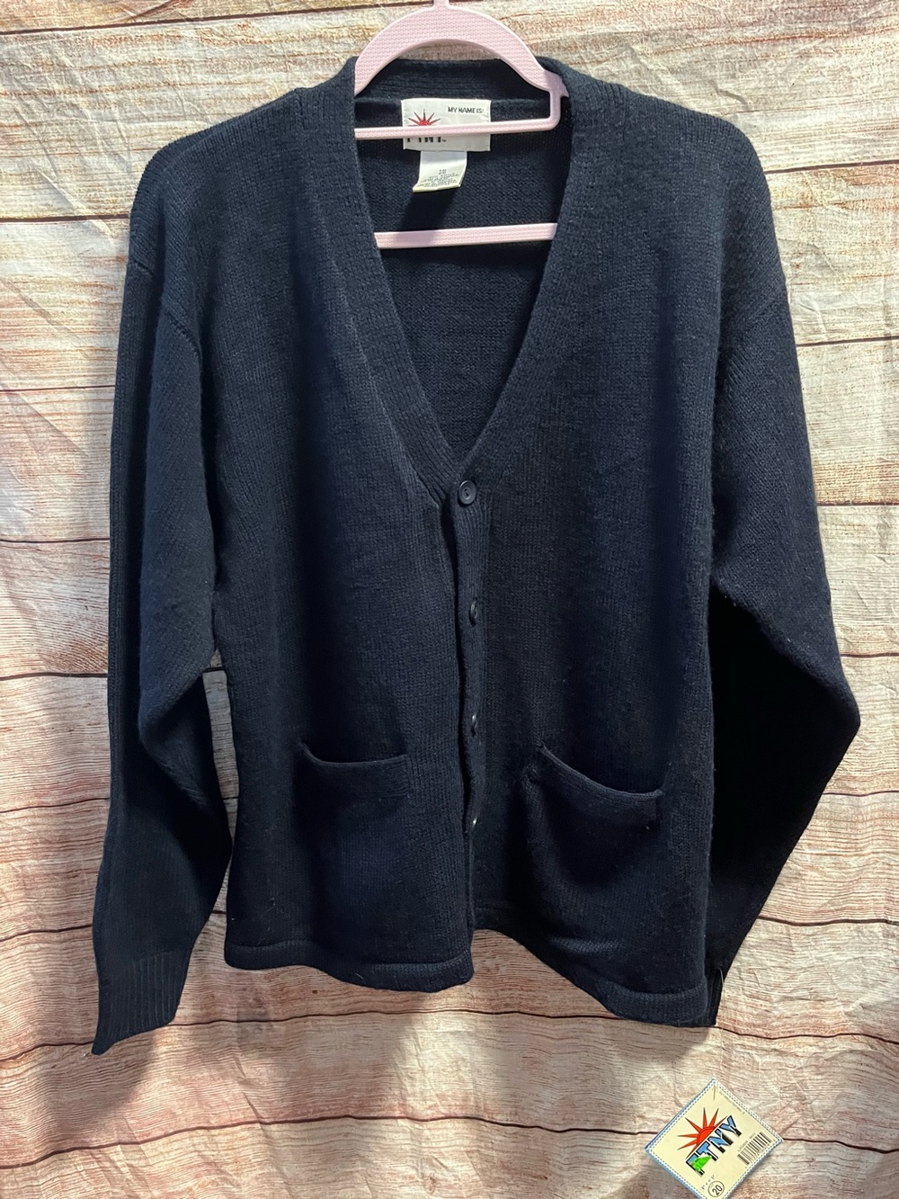 Heavy school uniform sweater-Navy blue-Size 20-NEW